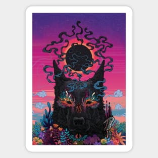 Black Eyed Dog Sticker